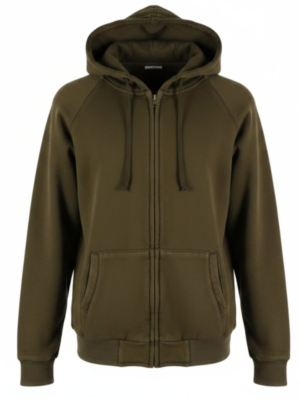 Sitka Hoodie Mens Medium Green Full Zip Fleece Hooded Heavyweight